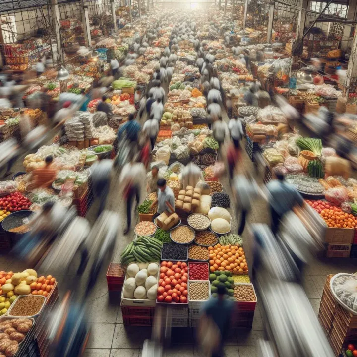Background blur of Sell like hotcakes